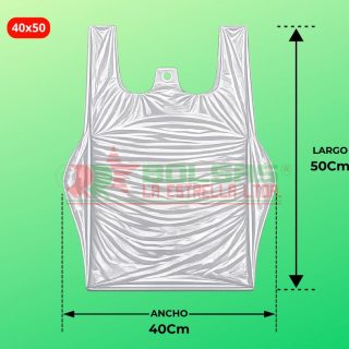 Bolsas Camiseta 40x50 - Sacos (5.000 Unds), Transp (Virgen)